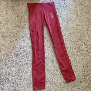 Gym Shark Red Leggings